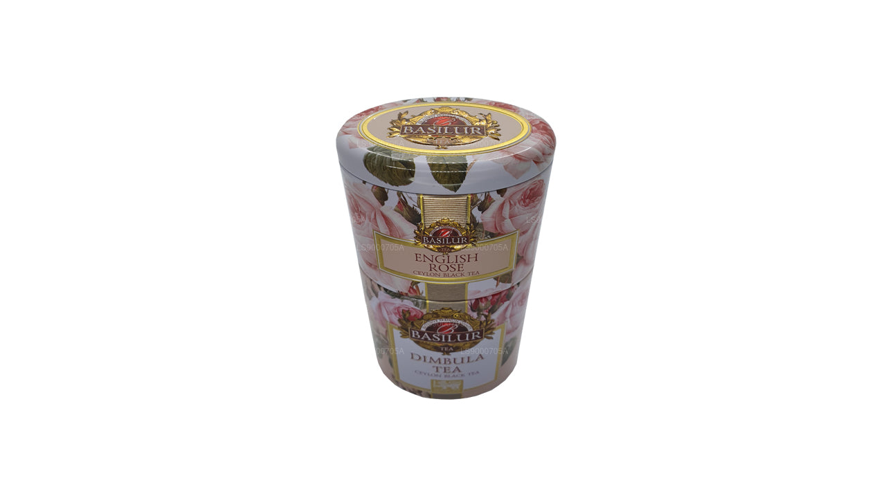 Фрукты и цветы Basilur «Английская роза» Dimbula (100 г) Caddy