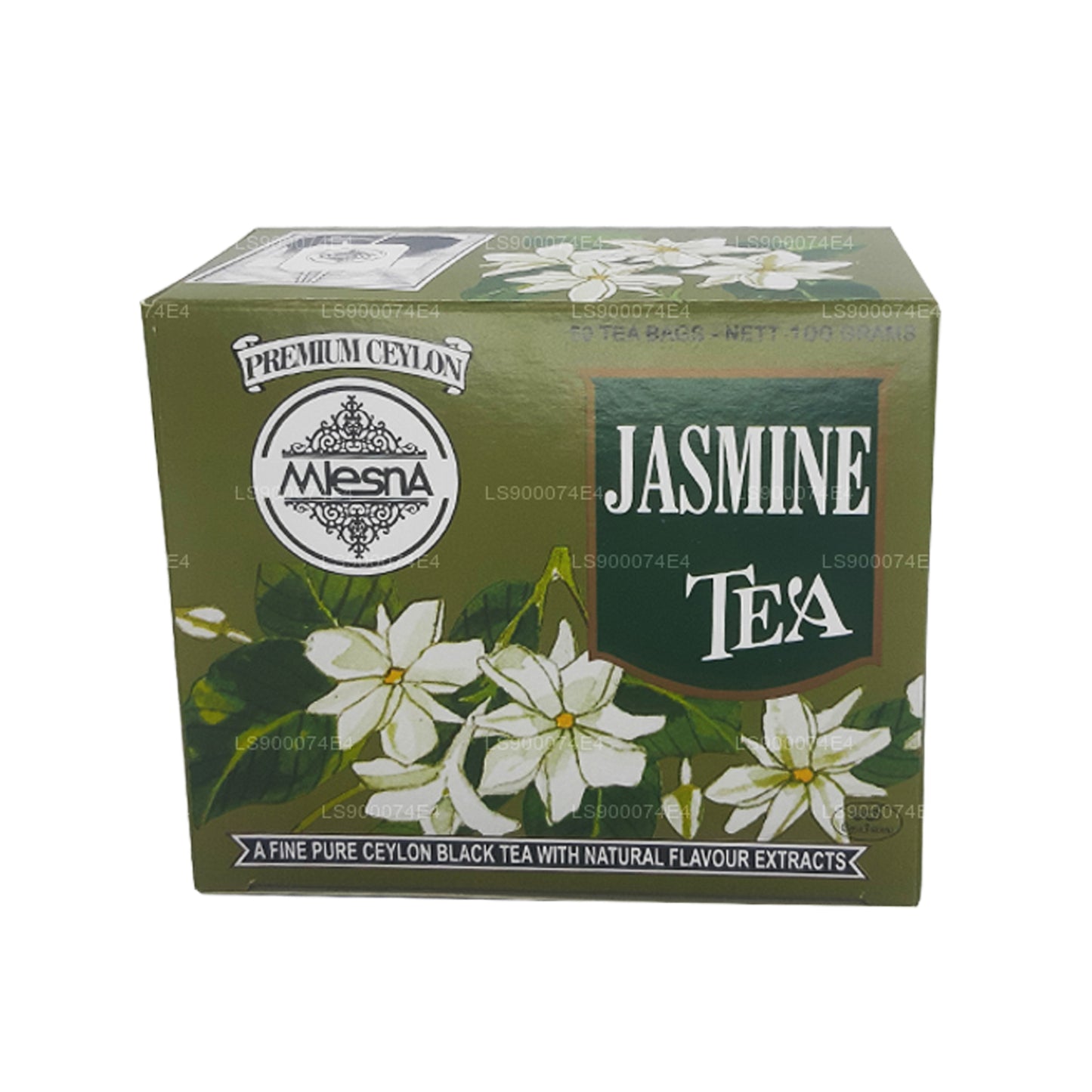 Зеленый чай с жасмином Mlesna (100 г) 50 пакетиков