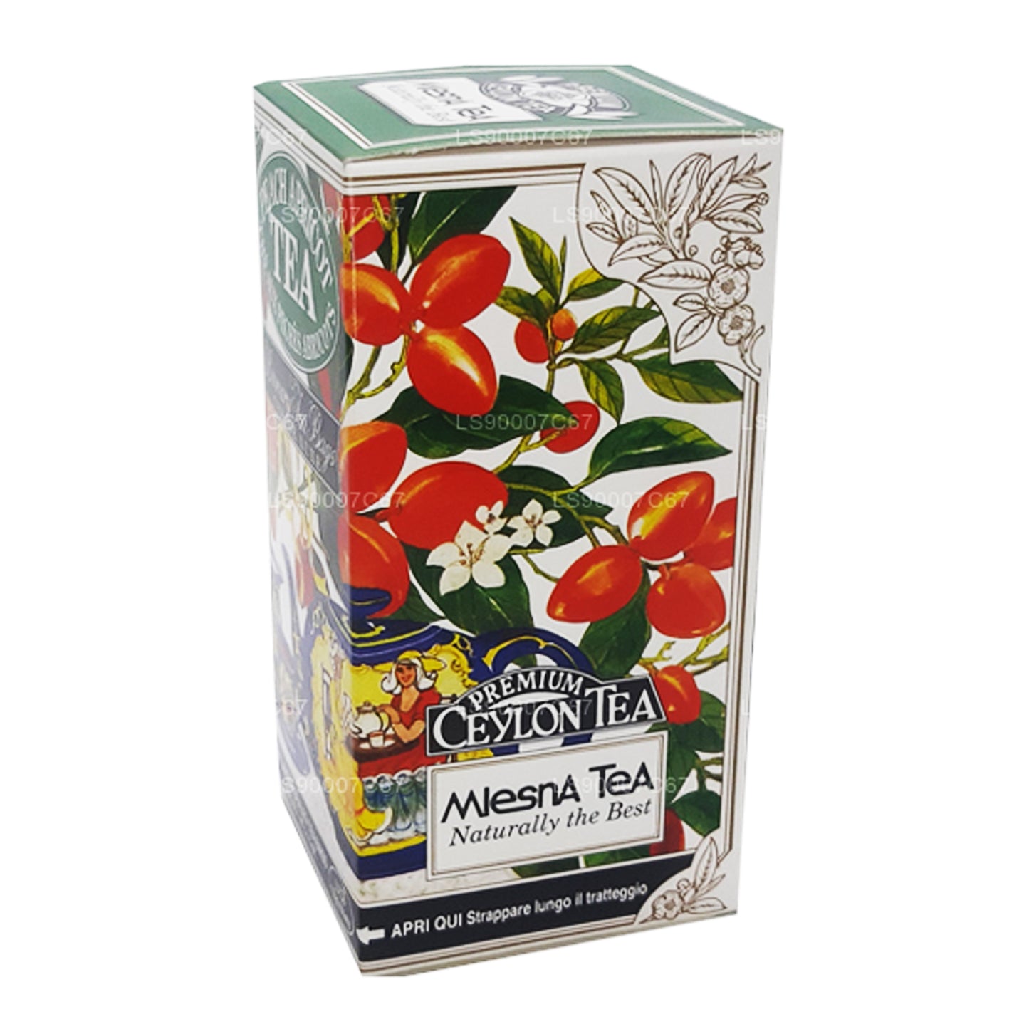 Роскошный чай Mlesna с персиком и абрикосом (60 г)