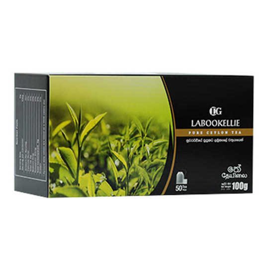Цейлонский черный чай DG Labookellie (100 г) 50 пакетиков