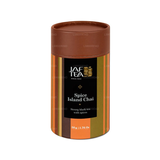 Чай Jaf Tea Spice Island Chai - Крепкий черный чай со специями Caddy (50 г)