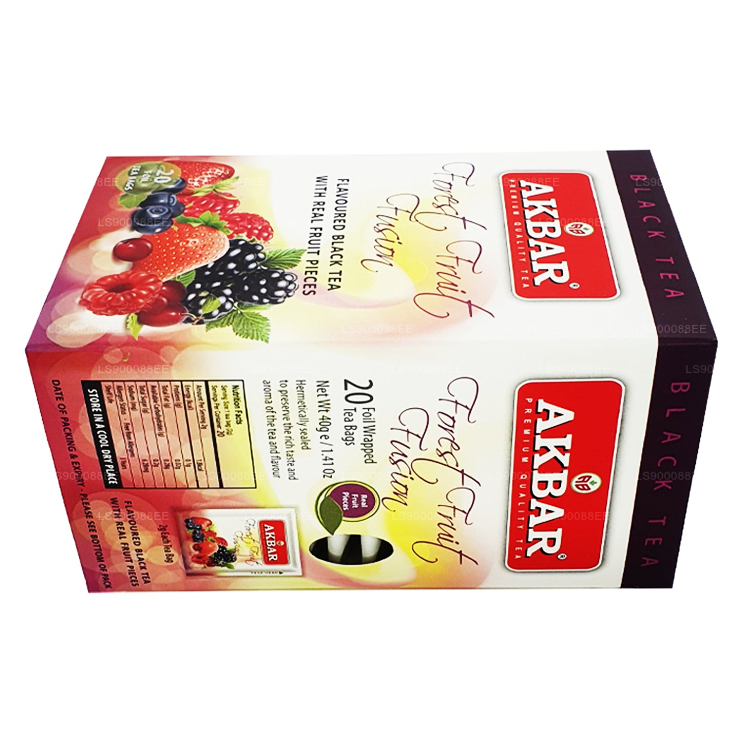 Фьюжн лесных фруктов «Акбар» (40 г) 20 пакетиков чая
