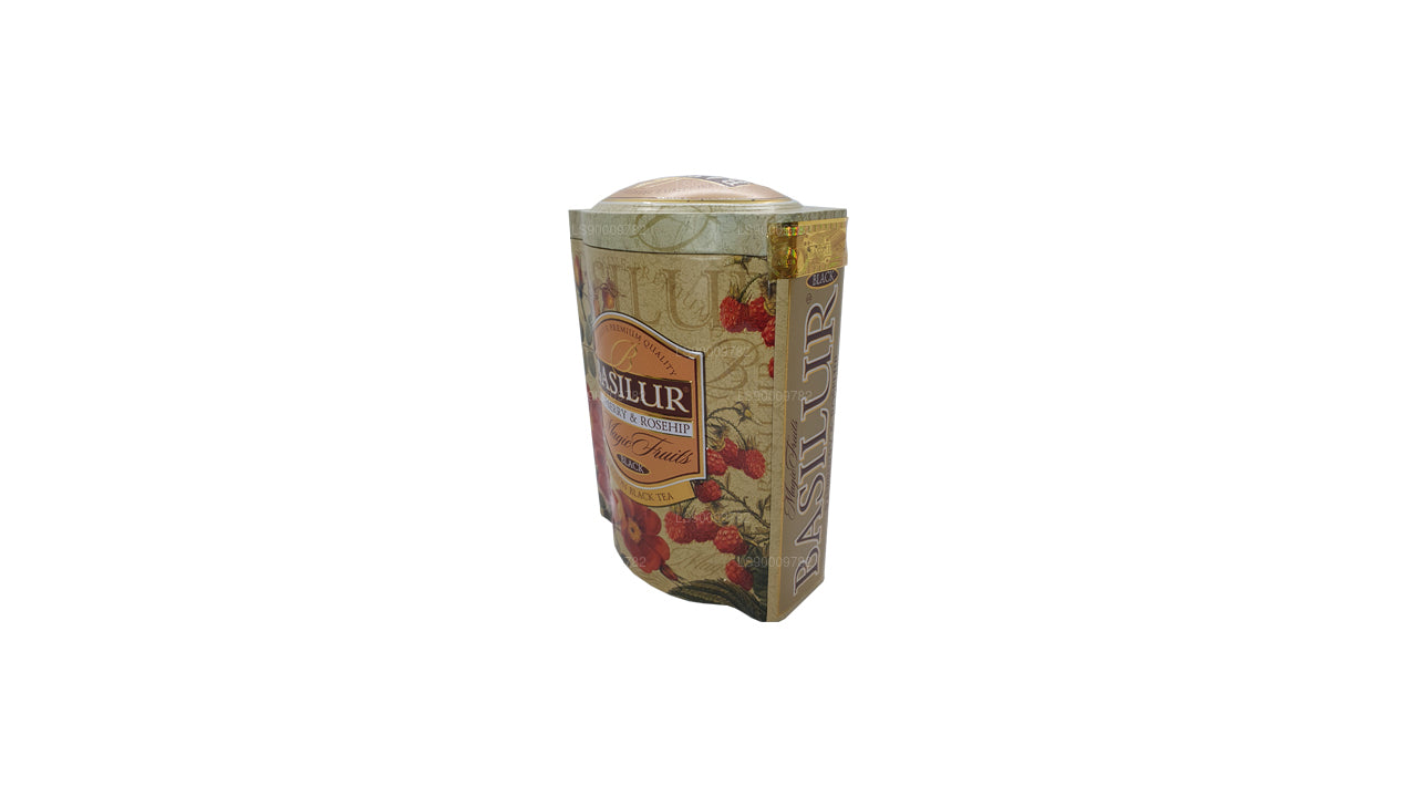Консервная конфета Basilur Magic Fruits с малиной и шиповником (100 г)