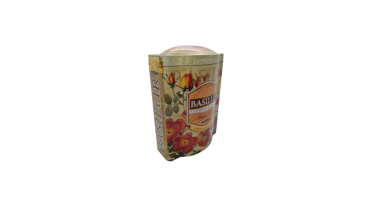 Консервная конфета Basilur Magic Fruits с малиной и шиповником (100 г)