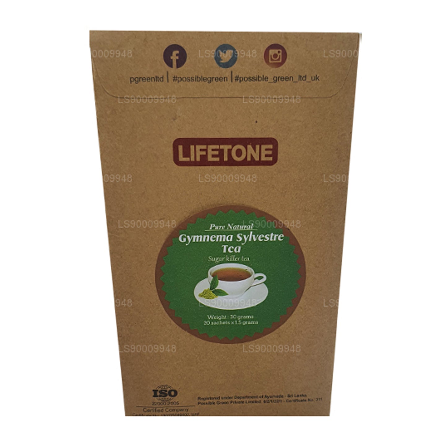 Чай Lifetone Джимнема Сильвестр (40 г)