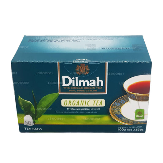 Органический чай Dilmah (100 г) 50 пакетиков