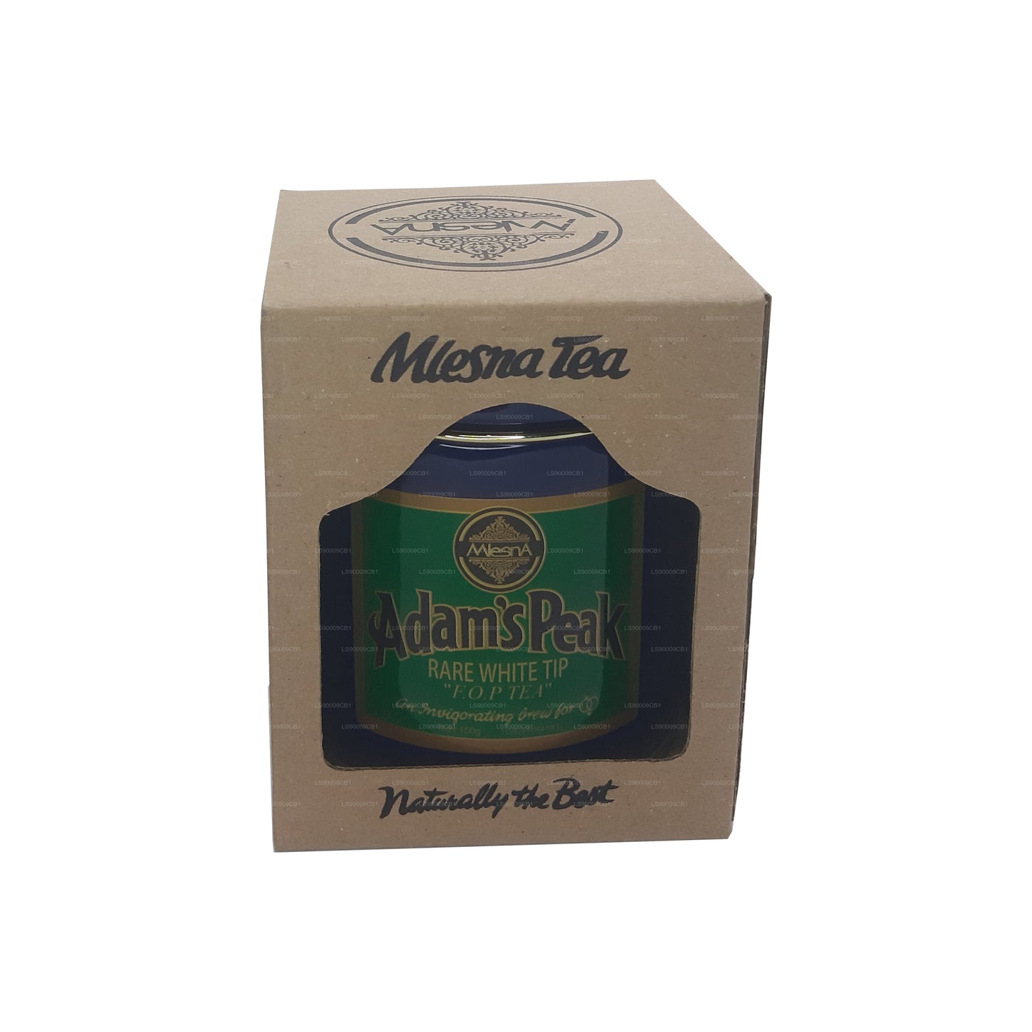 Чай Mlesna Adam's Peak Редкий белый листовой чай ФОП в металлической тележке (100 г)