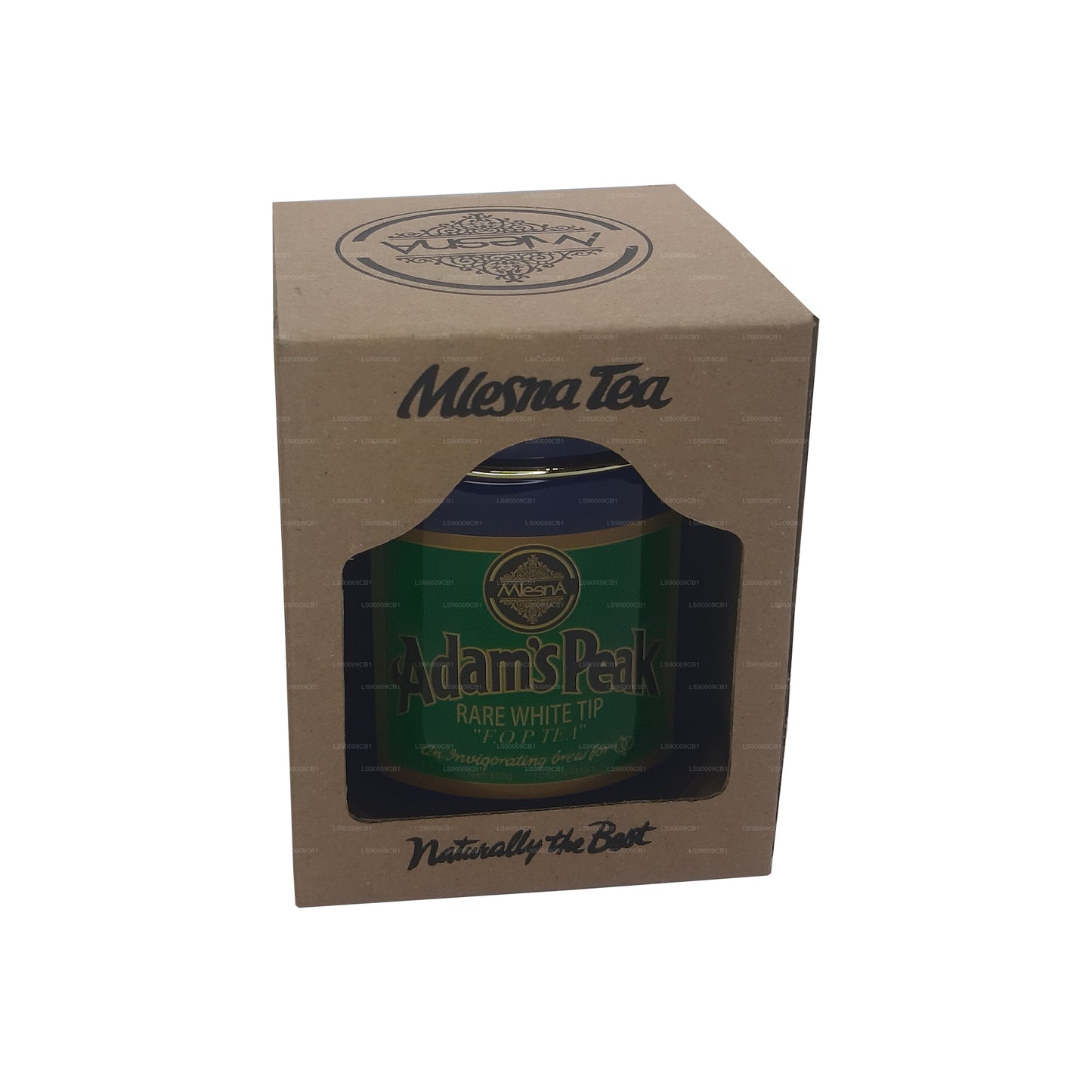 Чай Mlesna Adam's Peak Редкий белый листовой чай ФОП в металлической тележке (100 г)