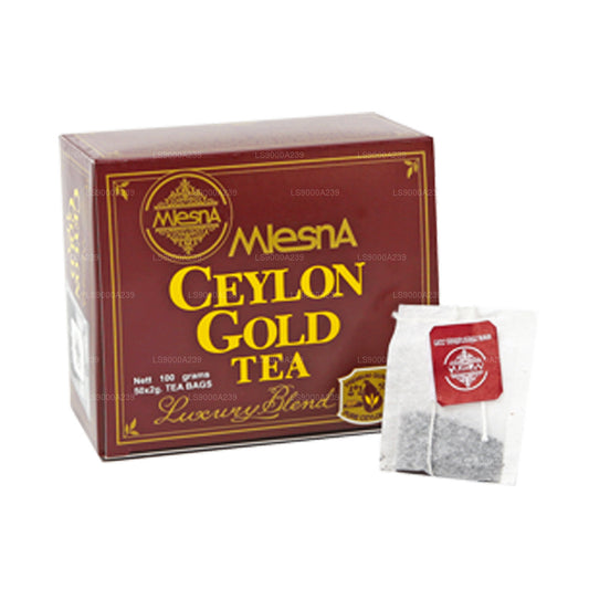 Цейлонский золотой чай Mlesna (100 г) 50 пакетиков