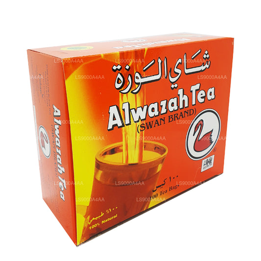 Чистый цейлонский черный чай Alwazah 100 пакетиков (200 г)