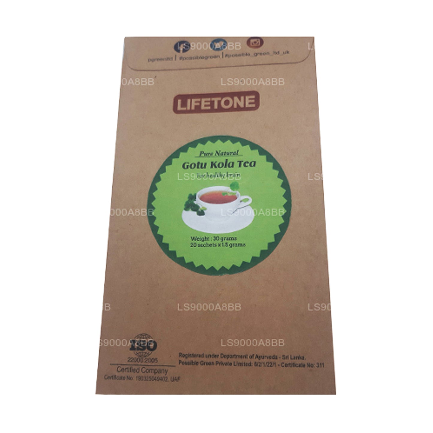 Чай Lifetone «Готукола» (30 г)