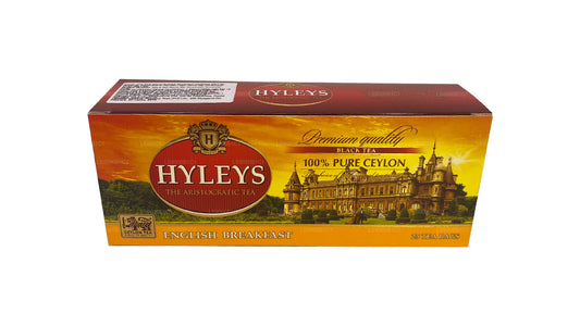 Черный английский чай для завтрака Hyleys (37,5 г) 25 пакетиков
