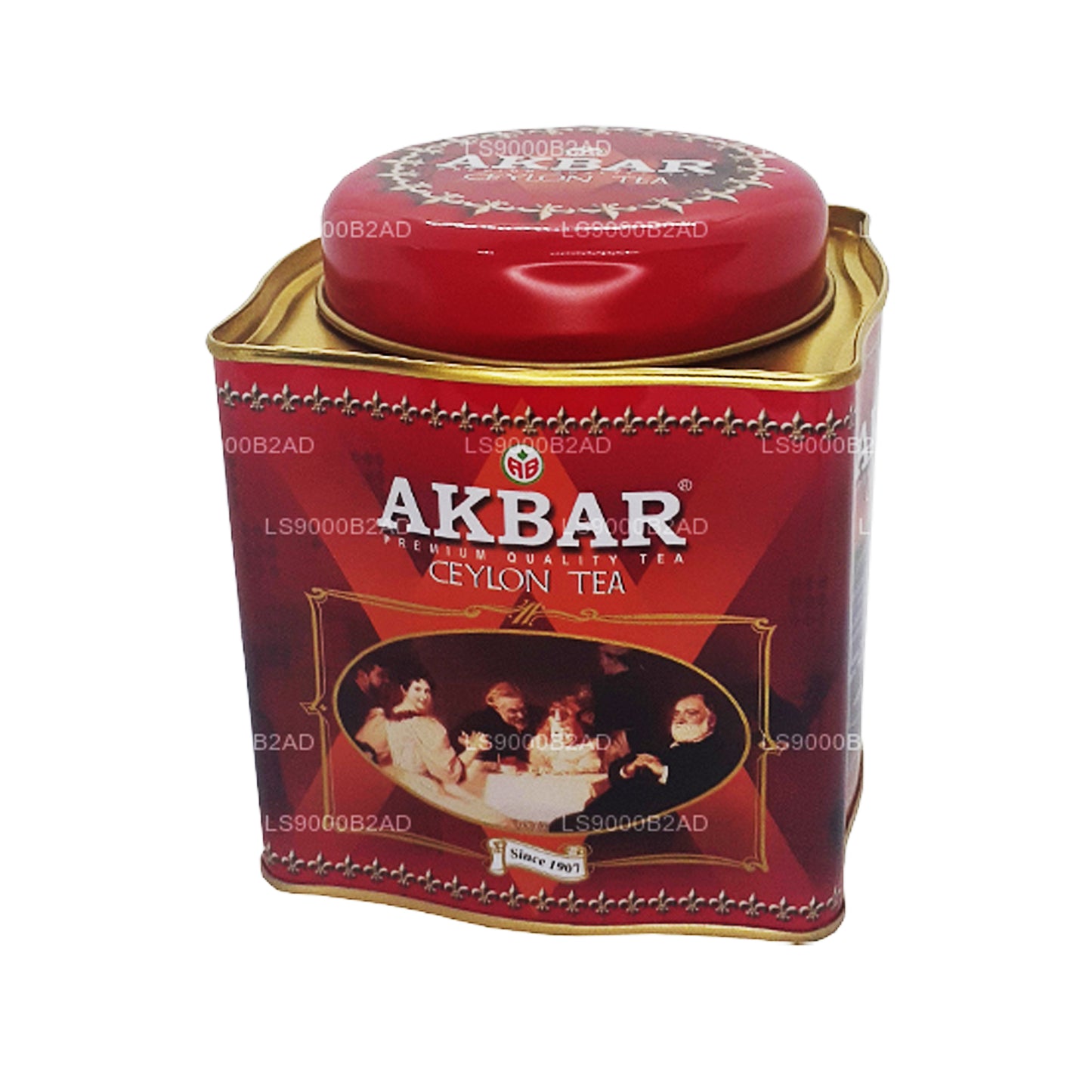 Классический цейлонский чай Akbar (250 г), жестяная банка