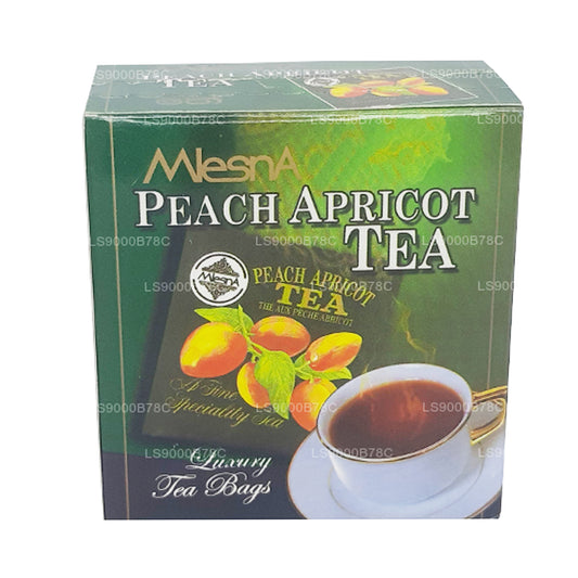 Персиковый абрикосовый чай Mlesna (20 г) 10 роскошных чайных пакетиков