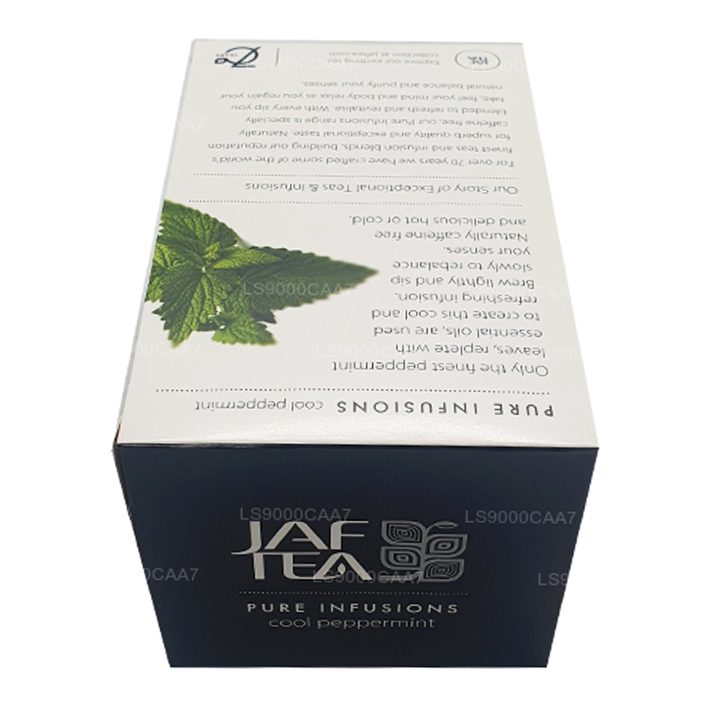 Коллекция чистых инфузий Jaf Tea, прохладная фольга с мятой перечной, конверт, пакетики для чая (30 г)