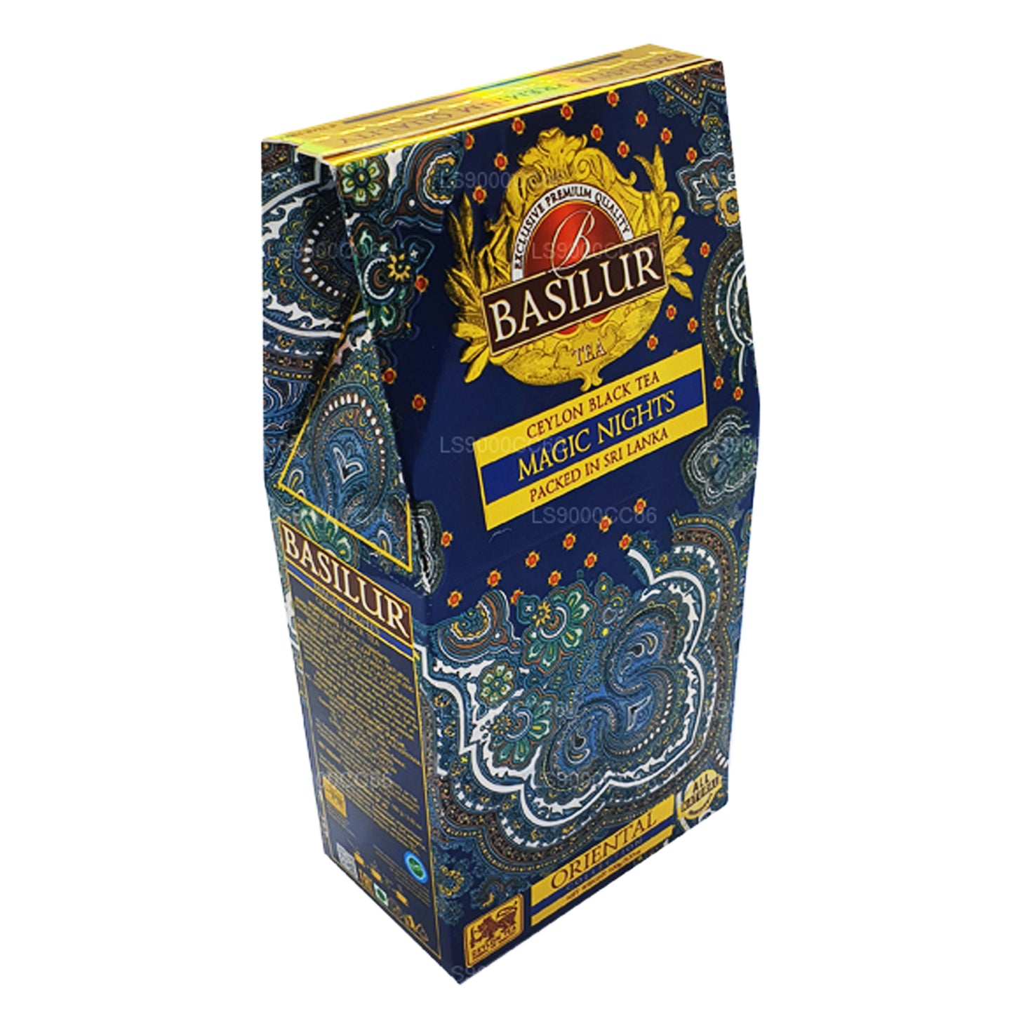 Чёрный листовой цейлонский чай «Басилур Мэджик Найтс» (100г)