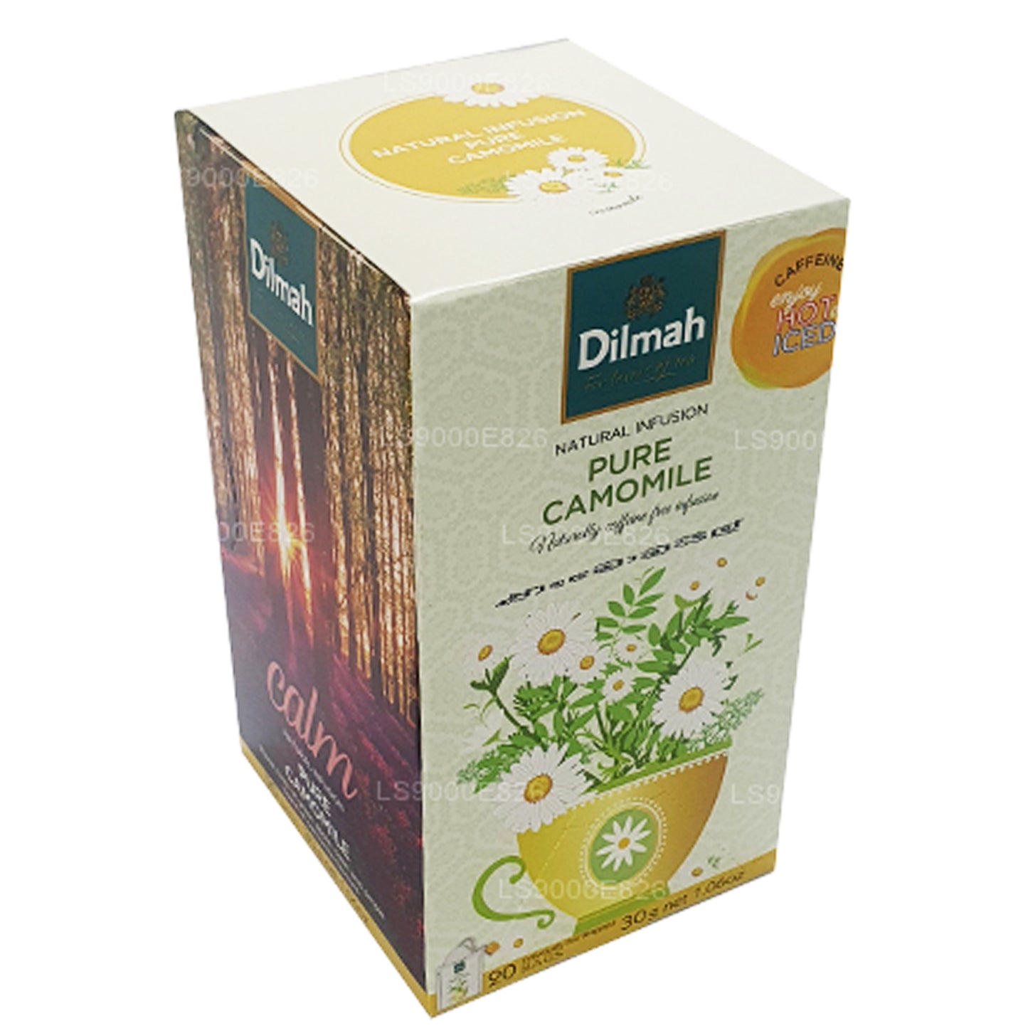 Чистые цветы ромашки Dilmah (30 г) 20 пакетиков