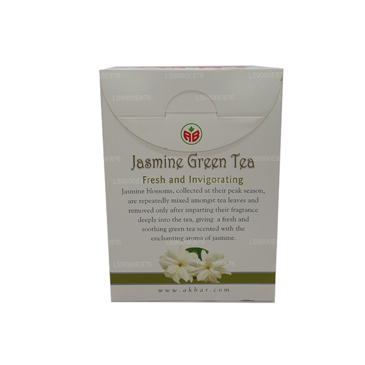 Зеленый чай Akbar с жасмином (36 г) 20 пакетиков
