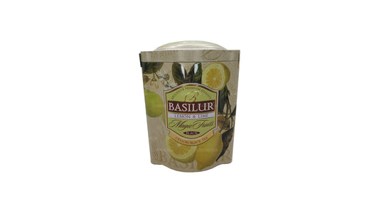 Консервная банка Basilur Magic Fruits с лимоном и лаймом (100 г)