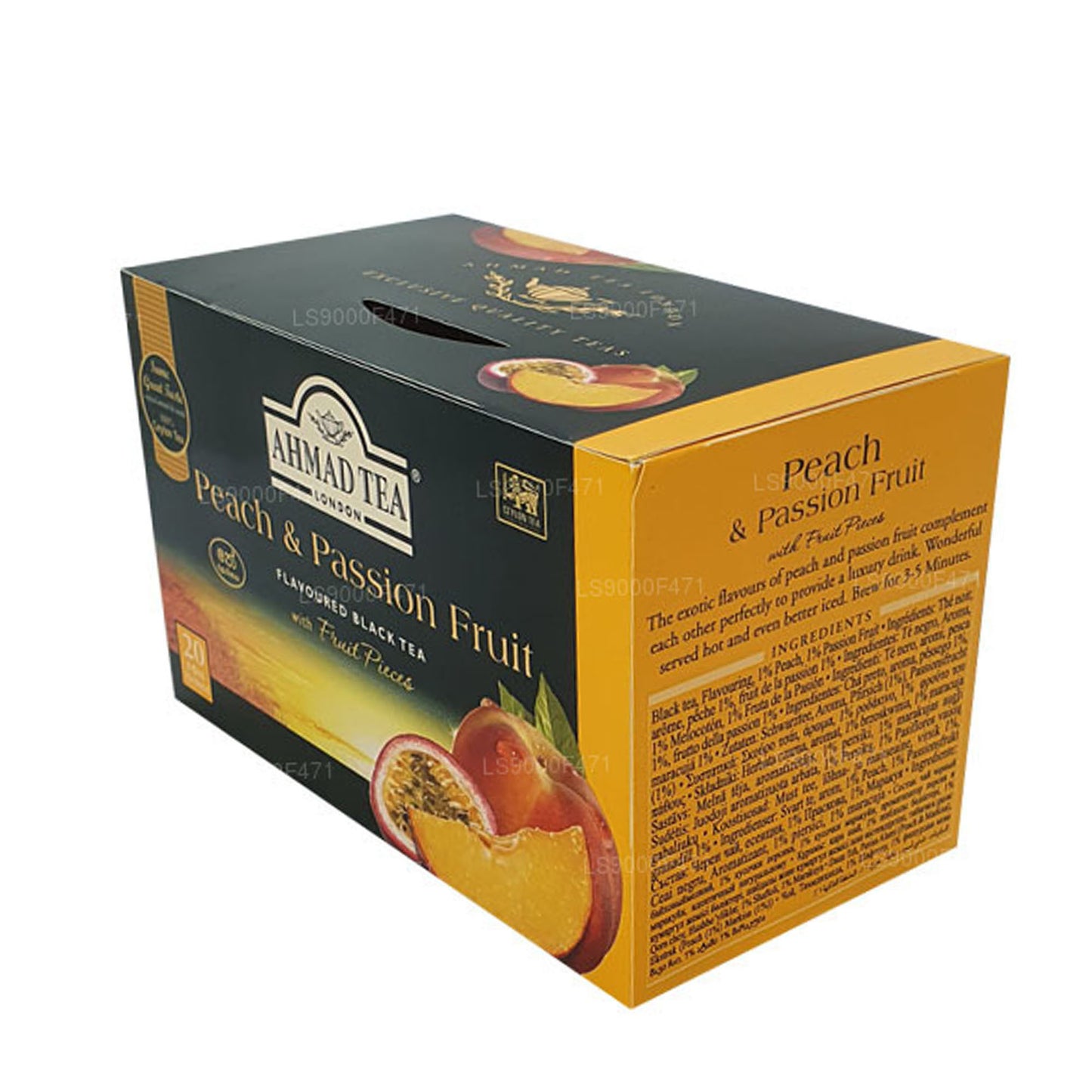 Ahmad Tea Персик и страсть 20 пакетиков из фольги (40 г)