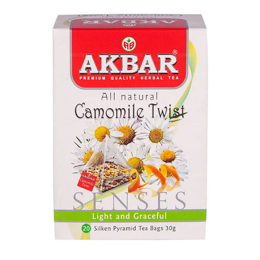 Чай Akbar «Ромашковый твист» (30 г) 20 пакетиков