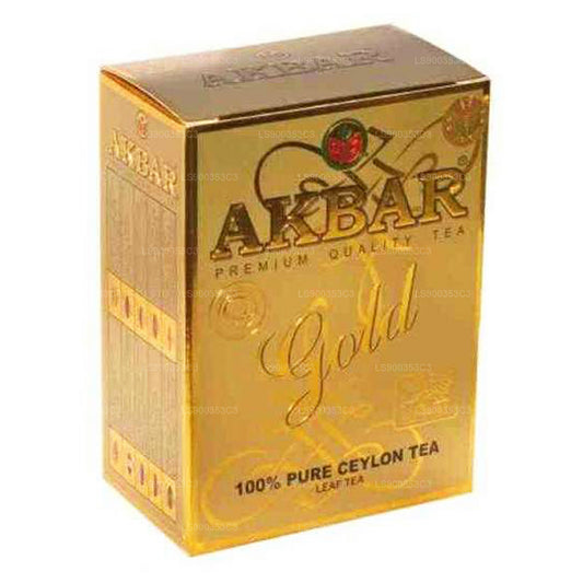 100% чистый цейлонский чай Akbar Gold Premium, рассыпной чай (100 г)