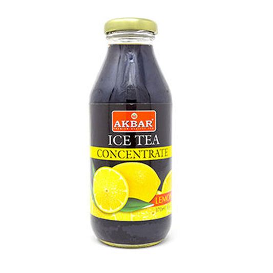 Akbar Iced Tea Concentrate – Lemon & Lime Flavour (370ml)