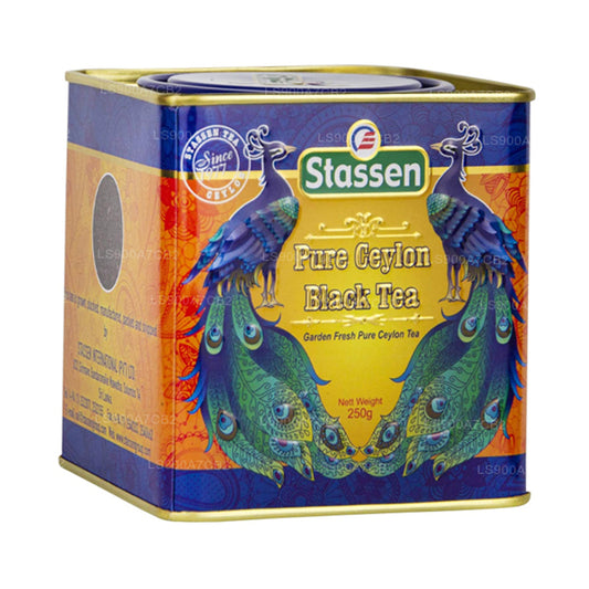 Чистый цейлонский черный чай Stassen (250 г), олово