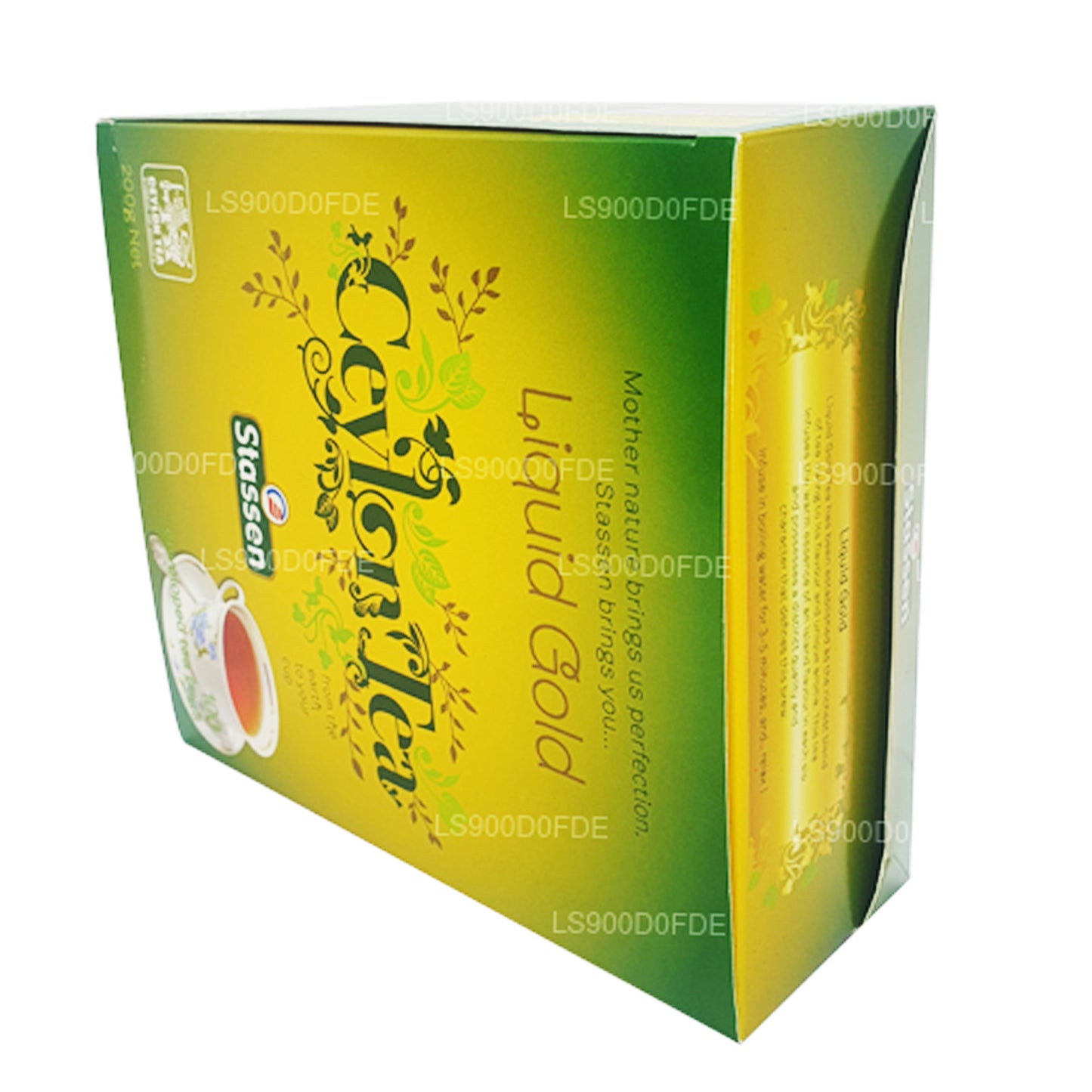 Жидкий золотой чай Stassen (200 г) 100 пакетиков