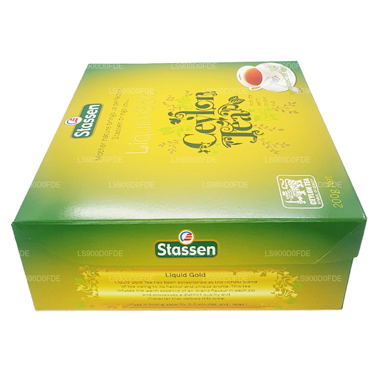 Жидкий золотой чай Stassen (200 г) 100 пакетиков