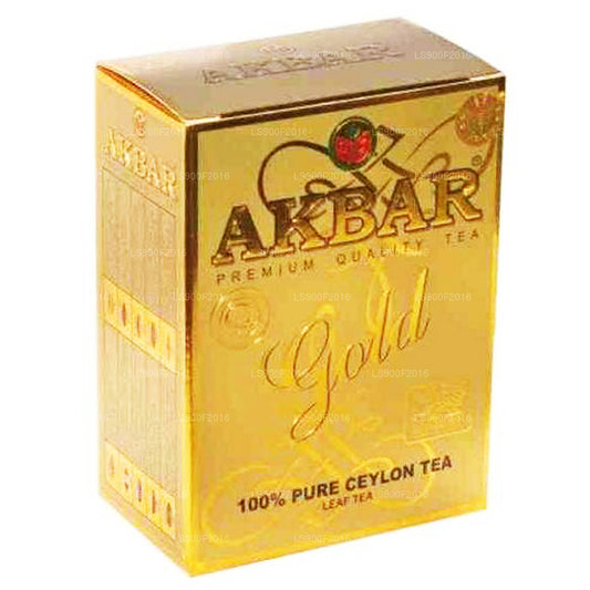 Акбар Голд Премиум 100% чистый цейлонский чай, рассыпной чай (250 г)