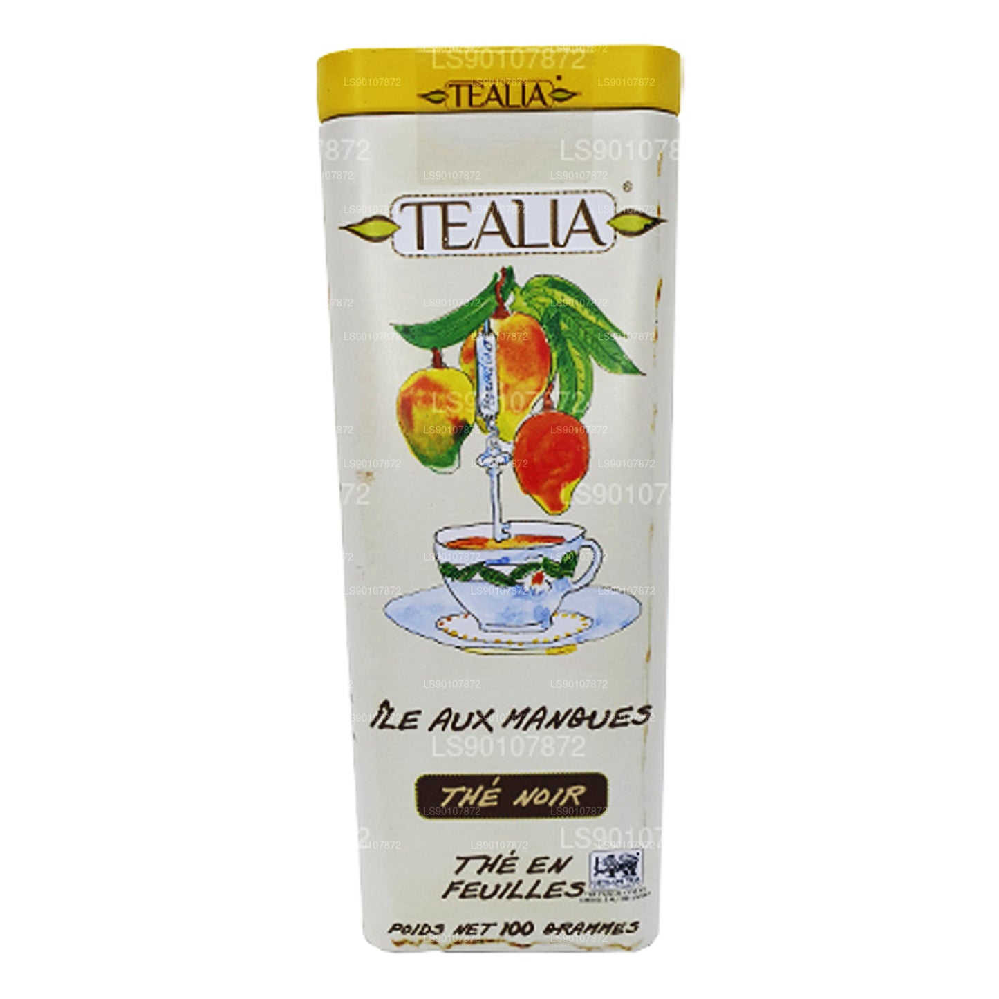 Сыпучие листья Tealia с островом манго (100 г)