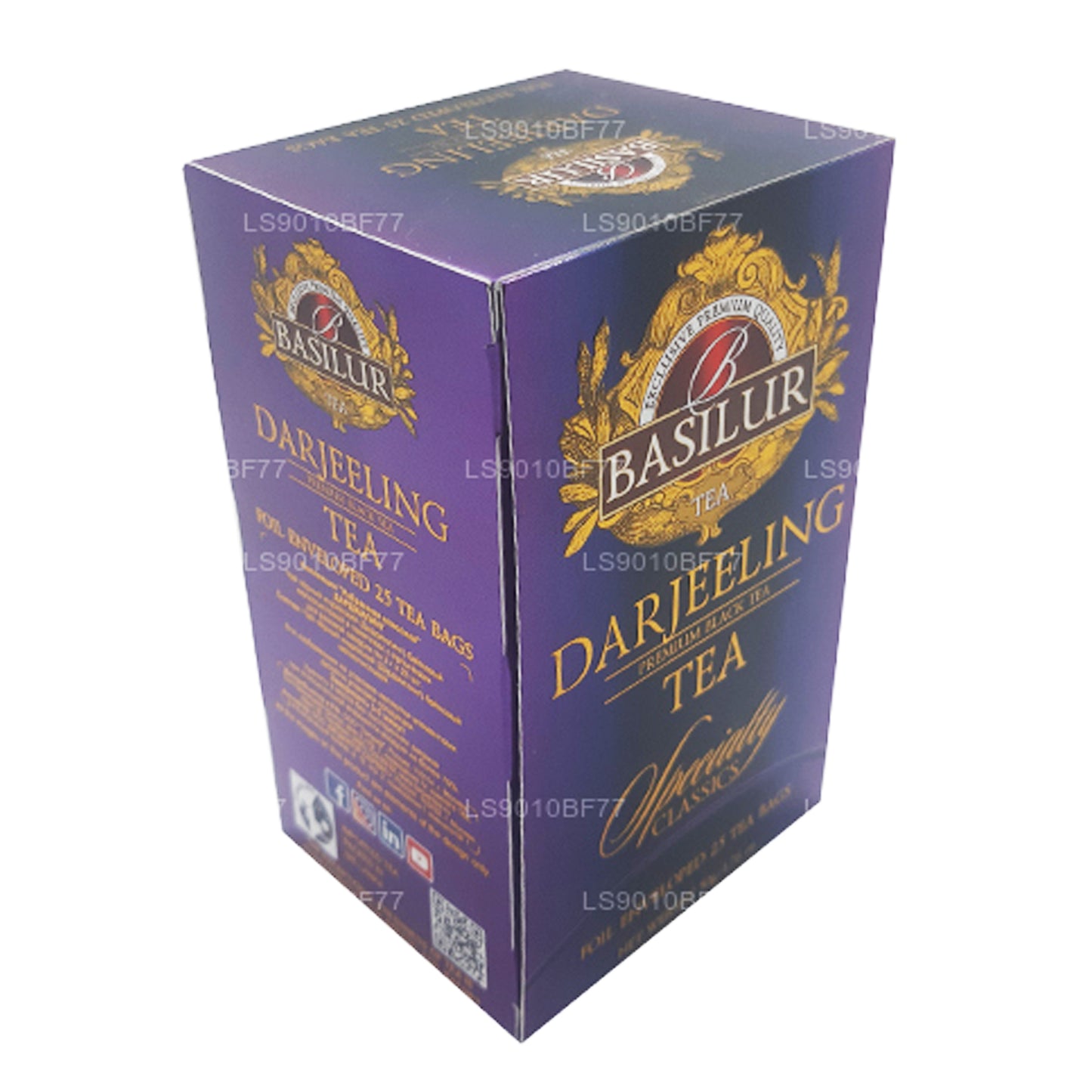 Чай Basilur Specialty Classics Дарджилинг (40 г) 20 чайных пакетиков