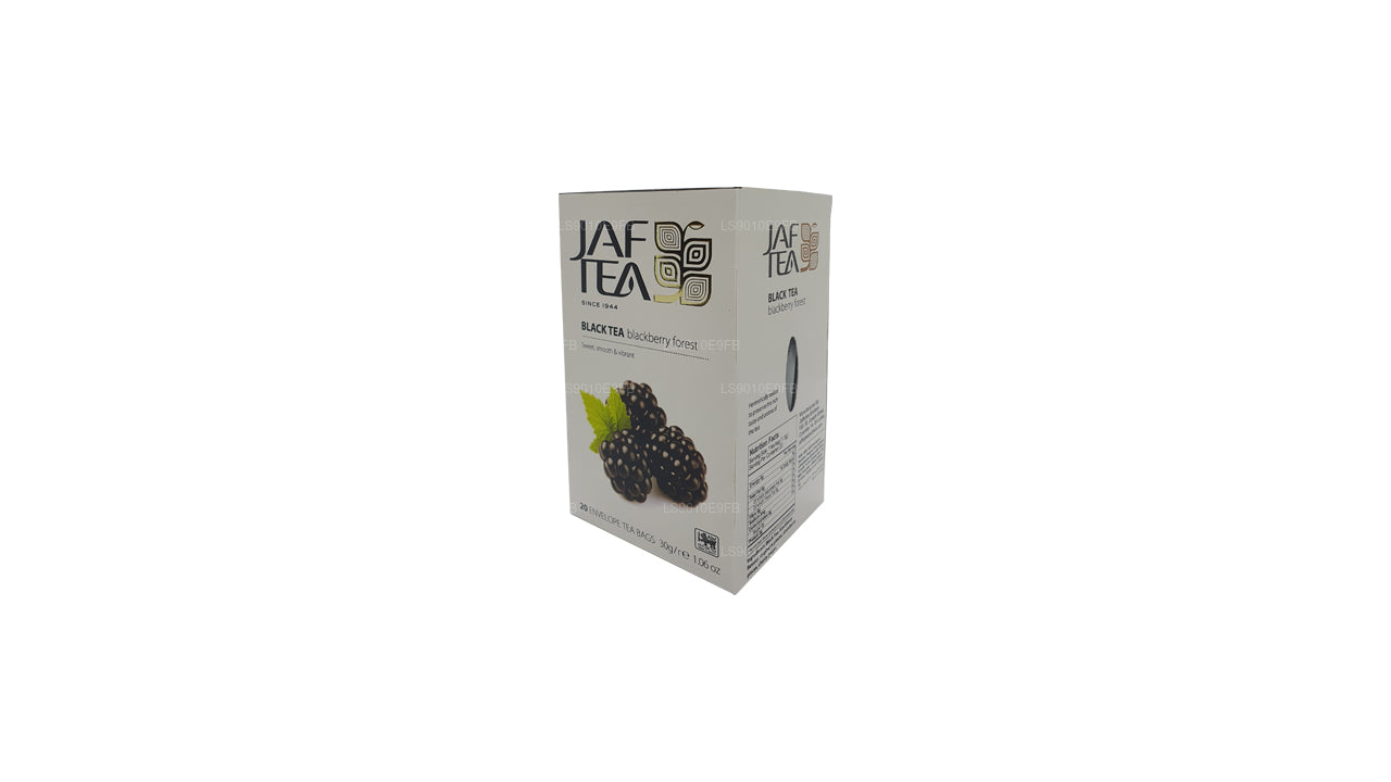 Коллекция Jaf Tea Pure Fruits Черный чай Ежевика Лесная фольга Конверт в пакетиках (30 г)