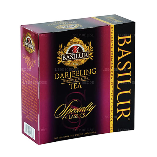 Коллекция фирменной классики Basilur «Дарджилинг» (200 г) 100 пакетиков чая