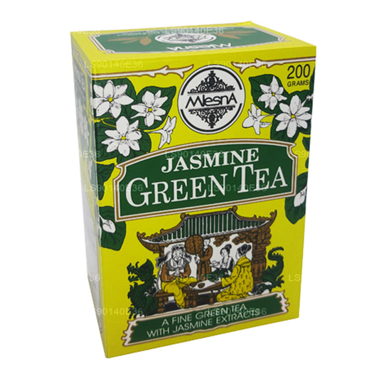 Рассыпной зеленый чай Mlesna со вкусом жасмина (200 г)