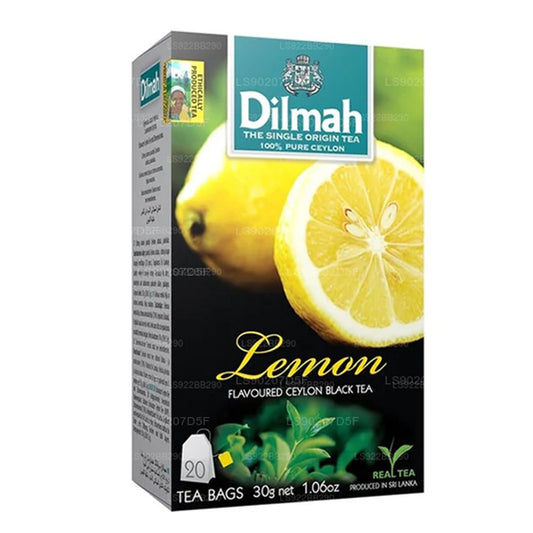 Чай Dilmah со вкусом лимона (30 г) 20 пакетиков