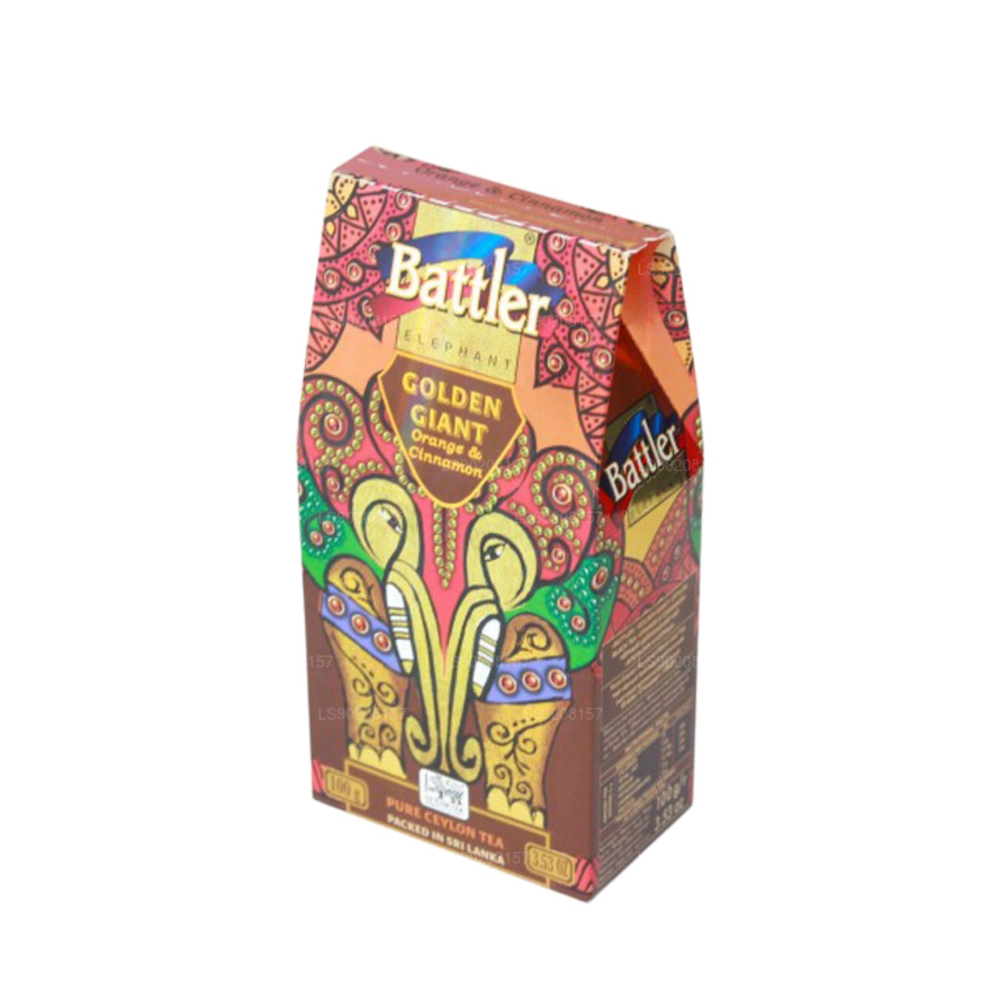 Рассыпной чай Battler Golden Giant с апельсином и корицей (100 г)