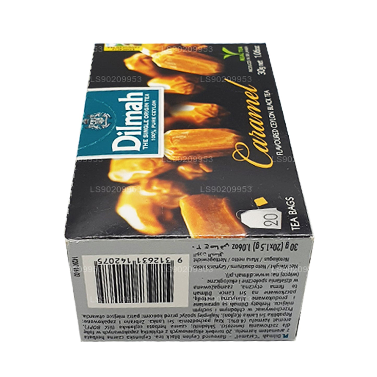 Чай Dilmah со вкусом карамели (40 г) 20 пакетиков