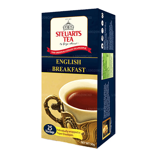 Английский чай для завтрака Джорджа Стюарта (50 г) 25 пакетиков