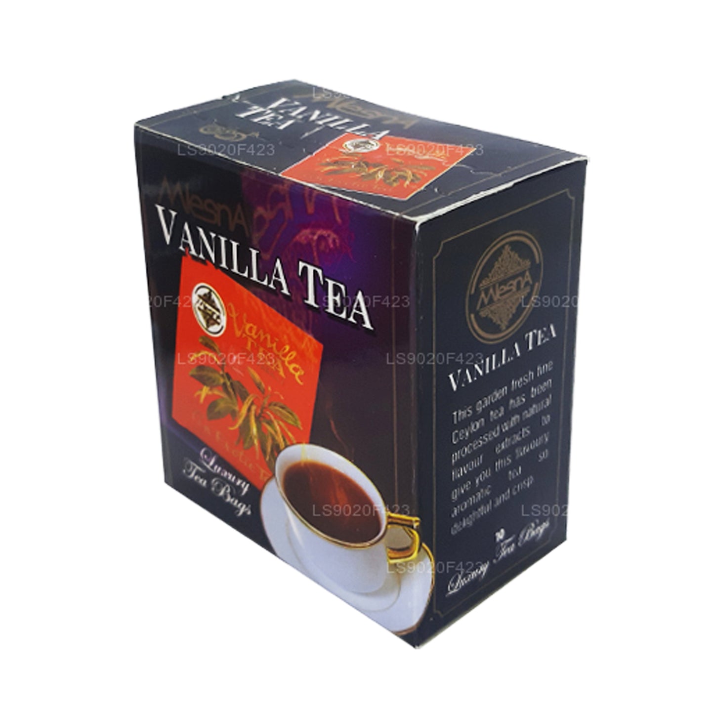 Ванильный чай Mlesna (20 г) 10 роскошных чайных пакетиков