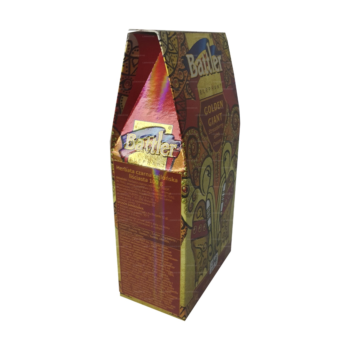Клубника Battler со сливками (100 г) Tin Caddy