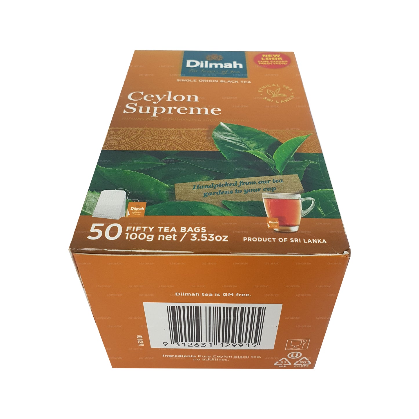 Dilmah Цейлон Супрем (100 г) 50 пакетиков чая