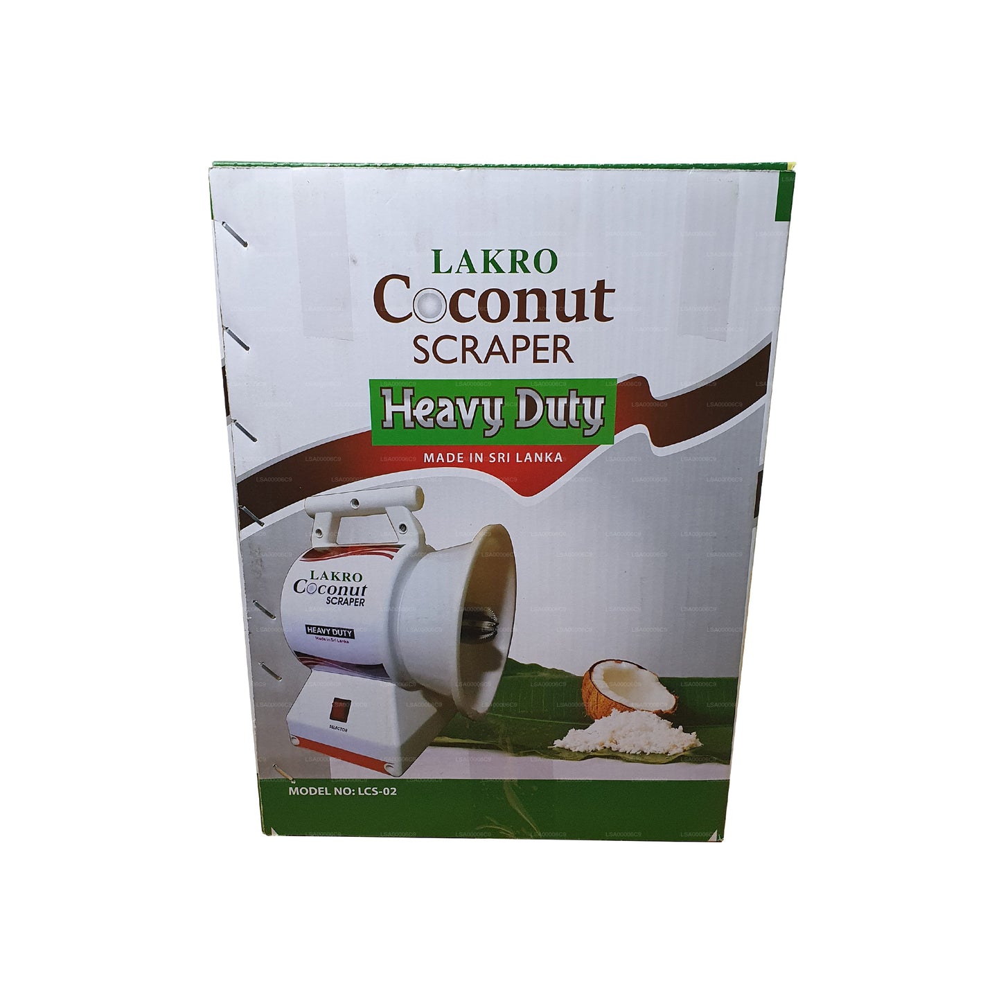 Сверхмощная машина для скребка кокосовых орехов Lakro (LCS-007)