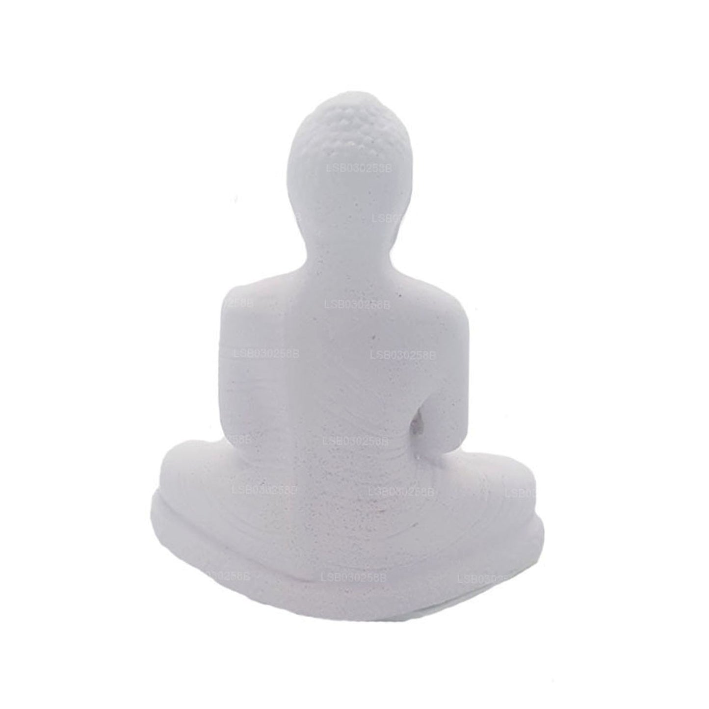 Статуя Будды (белый цвет) для приборной панели автомобиля (7 см x 3 см)