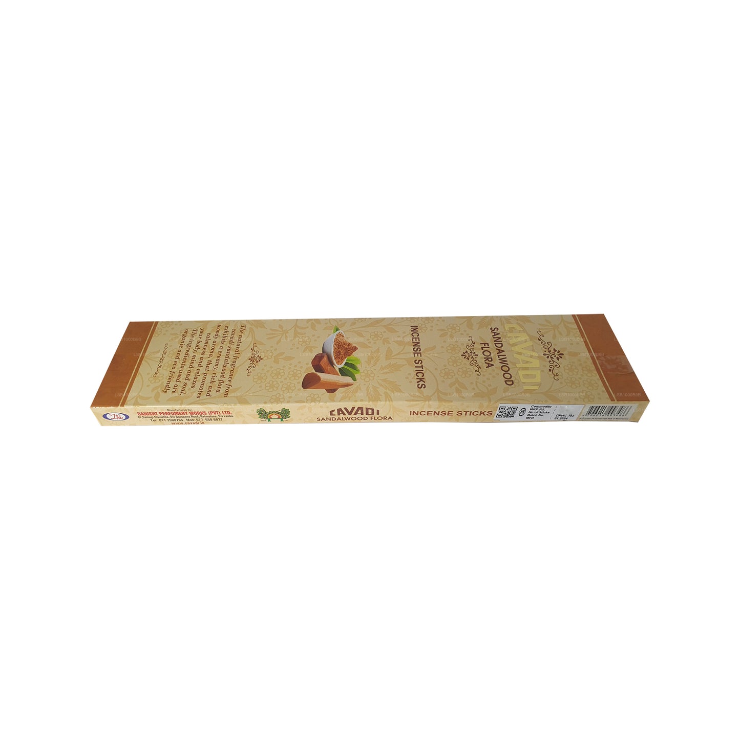 Ароматические палочки Cavadi Sandalwood Flora