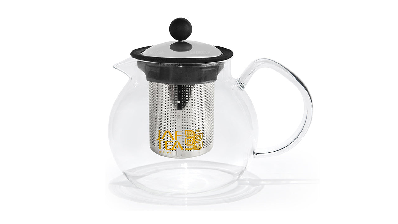 Стеклянный чайник Jaf Tea с инфузором из нержавеющей стали