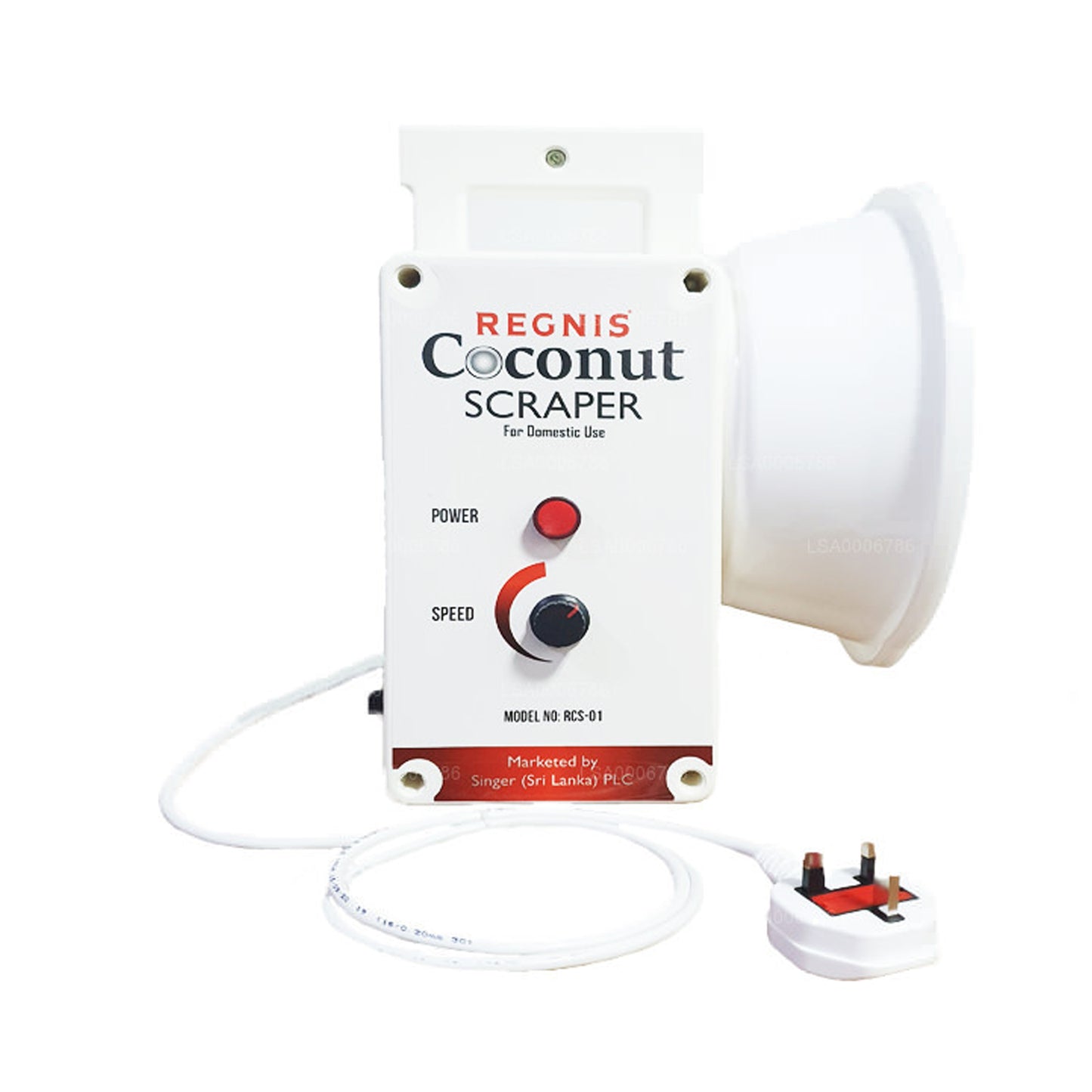Бытовой электрический скребок для кокосовых орехов Lakro (110 В)