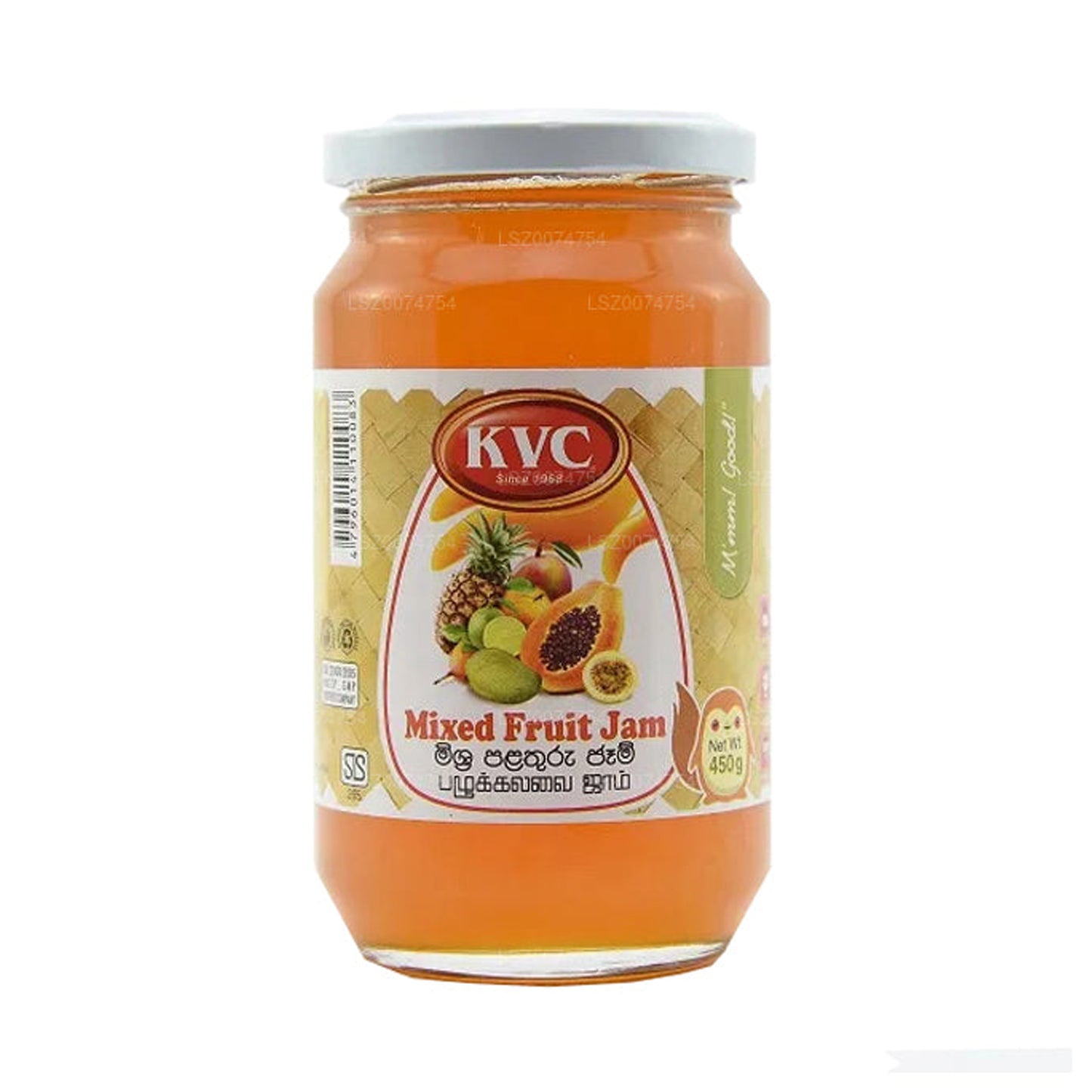 Смешанный фруктовый джем KVC (450 г)