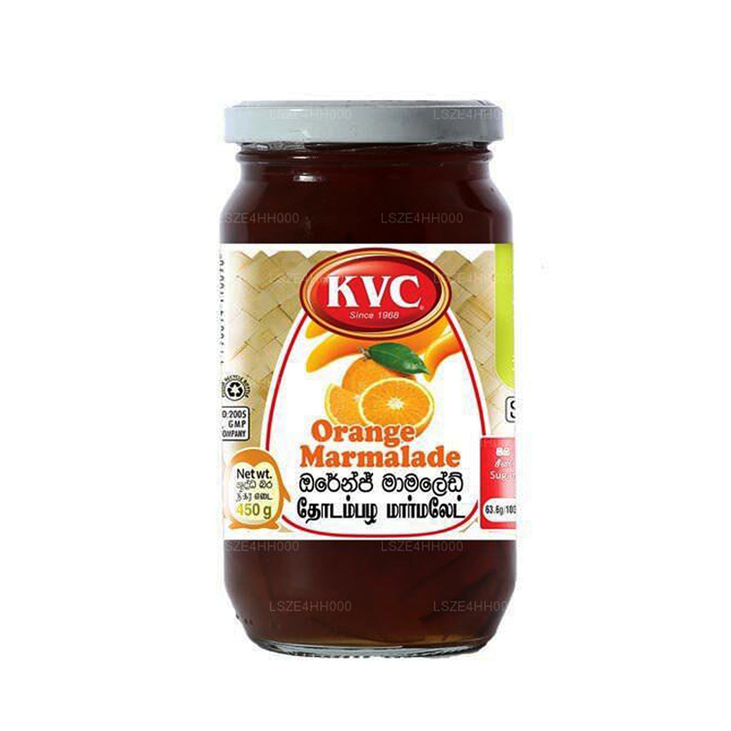 Апельсиновый мармелад KVC Jam (450 г)